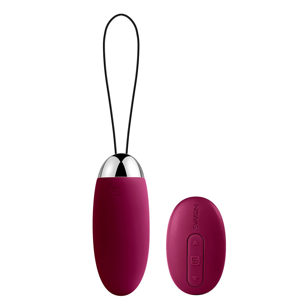 Svakom Elva (Red) – Waterproof Remote Control Vibrating Bullet Default Title > Vibrators > Mini Vibrators