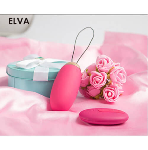 Svakom Elva (Red) – Waterproof Remote Control Vibrating Bullet > Vibrators > Mini Vibrators