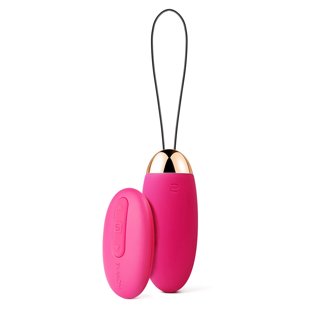 Svakom Elva (Red) – Waterproof Remote Control Vibrating Bullet > Vibrators > Mini Vibrators
