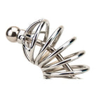 Impound Corkscrew Male Chastity Device with Penis Plug – Metal Male Chastity Device 7cm Length > Bondage Gear > Male Chastity