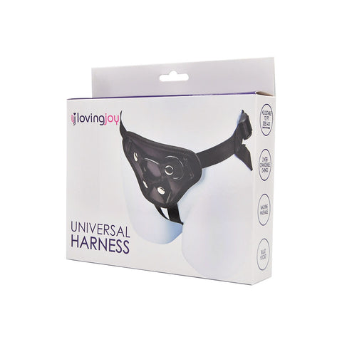Loving Joy Universal Black Harness – Adjustable Strap-On Harness STRAP-ONS