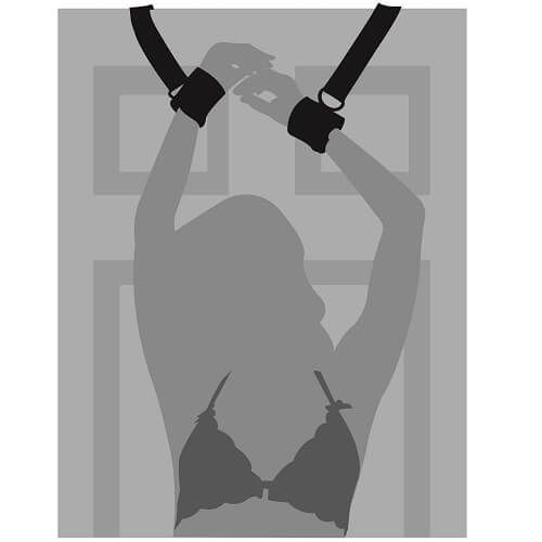 Loving Joy Door Jam Cuffs – Comfortable Beginner Restraint Cuffs Default Title > Bondage Gear > Restraints