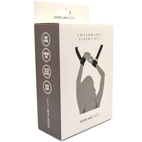 Loving Joy Door Jam Cuffs – Comfortable Beginner Restraint Cuffs Restraints