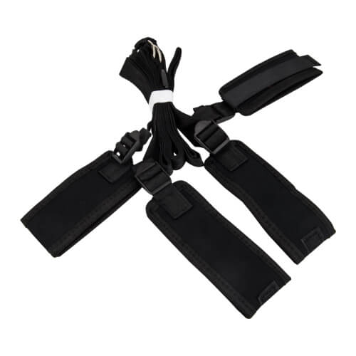Loving Joy Under the Mattress Restraint System – Soft Cuff Restraint Set > Bondage Gear > Bed Restraints Main image