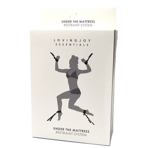 Loving Joy Under the Mattress Restraint System – Soft Cuff Restraint Set > Bondage Gear > Bed Restraints