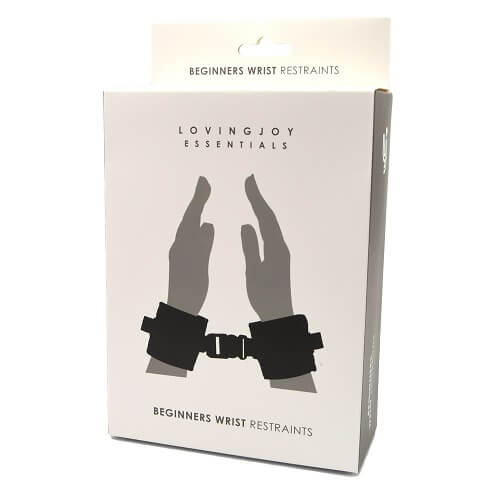 Loving Joy Beginners Wrist Restraints – Soft Comfortable Bondage Wrist Cuffs Restraints