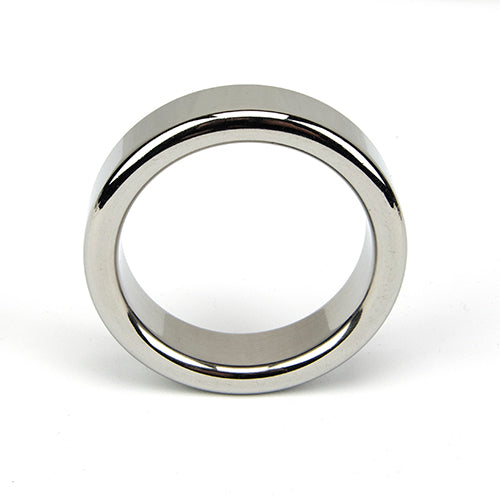 Bound to Please Metal Cock and Ball Ring 40mm – Rigid Metal Cock Ring Secondary image