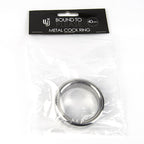 Bound to Please Metal Cock and Ball Ring 40mm – Rigid Metal Cock Ring > Cock Ring > Metal