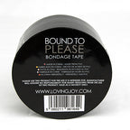 Bondage Tape (Black) – Self-Clinging Bondage Tape > Bondage Gear > Tape