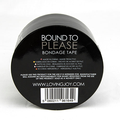 Bondage Tape (Black) – Self-Clinging Bondage Tape > Bondage Gear > Tape