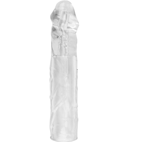 Loving Joy Extra 3 Inch Clear Penis Extension Sleeve – Stretchy Penis Sleeve > Sex Toys For Men > Penis Sleeves