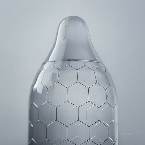 Lelo Hex Condoms Original – Robust Natural Latex Condoms 12 Pack Condoms