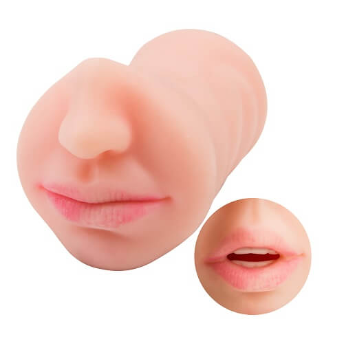 Loving Joy Real Feel Blow Job Stroker – Ultra-Realistic Blow Job Stroker with Soft Teeth and Tongue Default Title Strokers - Manual