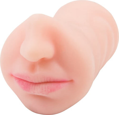 Loving Joy Real Feel Blow Job Stroker – Ultra-Realistic Blow Job Stroker with Soft Teeth and Tongue Strokers - Manual