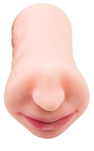 Loving Joy Real Feel Blow Job Stroker – Ultra-Realistic Blow Job Stroker with Soft Teeth and Tongue Strokers - Manual