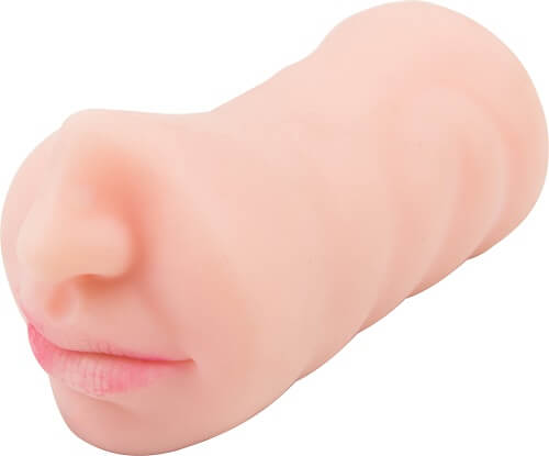 Loving Joy Real Feel Blow Job Stroker – Ultra-Realistic Blow Job Stroker with Soft Teeth and Tongue Strokers - Manual