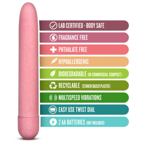 Gaia Eco (Pink) – Biodegradable Eco-Friendly Vibrator VIBRATORS
