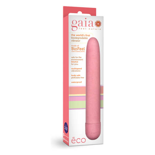 Gaia Eco (Pink) – Biodegradable Eco-Friendly Vibrator > Vibrators > Standard Vibrators