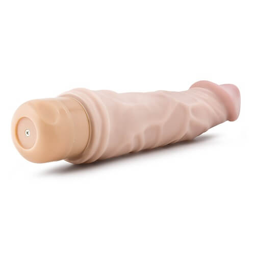 Dr Skin Cock Vibe 6 Inch Vibrating Cock Beige DONGS Vibrating