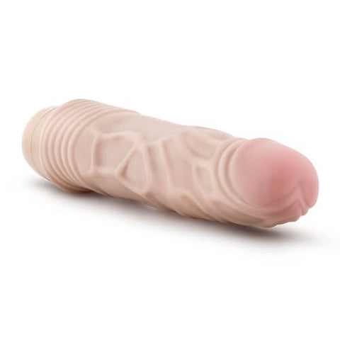 Dr Skin Cock Vibe 2 9 Inch Vibrating Realistic Cock Beige DONGS Vibrating