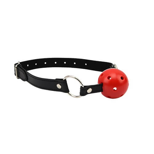 Bound to Please Breathable Ball Gag (Red) – Adjustable Breathable Ball Gag > Bondage Gear > Gags and Bits