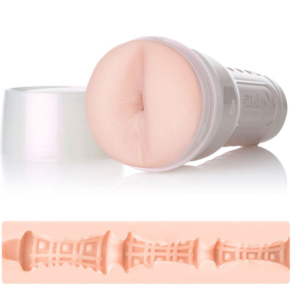 Fleshlight Riley Reid Euphoria Butt Stroker – Coiled Design with Pleasure Pockets > Sex Toys For Men > Masturbators > Vibrating