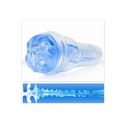 Fleshlight Turbo Thrust Blue Ice – Realistic Feel Male Masturbator Sleeve Default Title > Sex Toys For Men > Masturbators > Manual