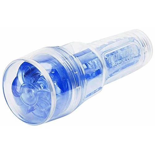 Fleshlight Turbo Thrust Blue Ice – Realistic Feel Male Masturbator Sleeve > Sex Toys For Men > Masturbators > Manual