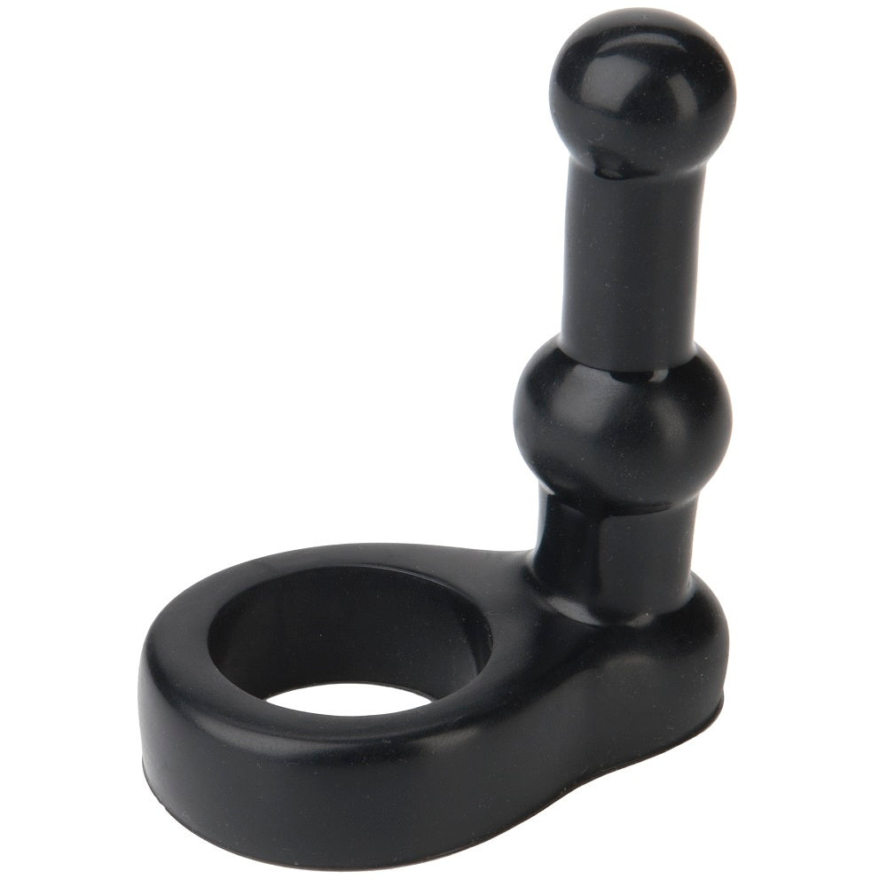 Doc Johnson Platinum The Double Dip (Black) – Luxury Double Penetration Dildo Default Title COCK RINGS