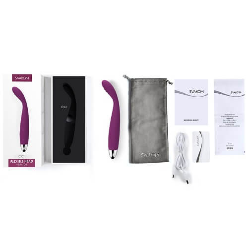 Svakom Cici – Waterproof Small Flexible Head Vibrator > Sex Toys For Ladies > Clitoral Vibrators and Stimulators