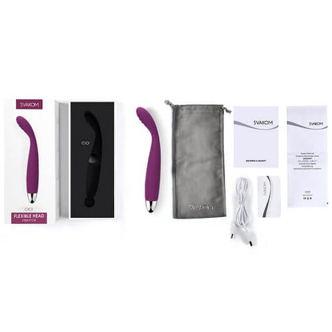 Svakom Cici – Waterproof Small Flexible Head Vibrator > Sex Toys For Ladies > Clitoral Vibrators and Stimulators