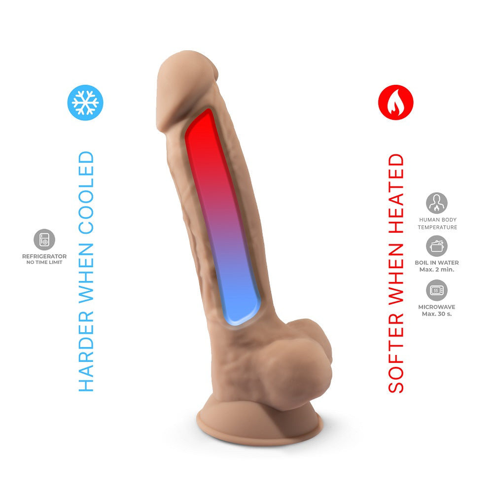 Silexd 7 Inch Model 1 Flesh Dual Density Premium Silicone Dildo with Suction Cup and Harness Compatibility > Dildos > Realistic Dildos