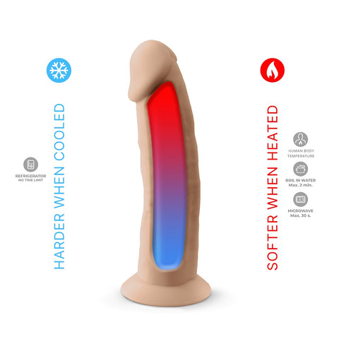 Silexd Model 2 (Flesh) – Silicone 7.5 Inch Dildo DONGS