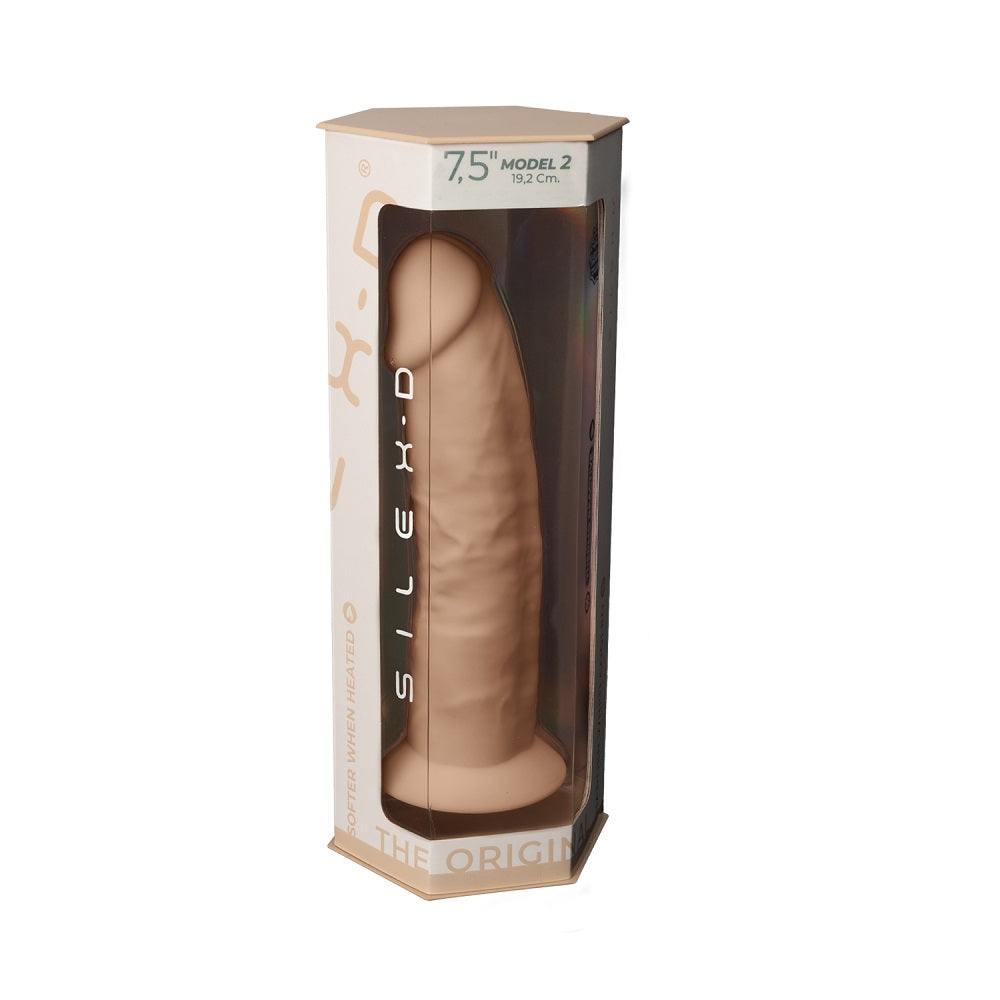 Silexd Model 2 (Flesh) – Silicone 7.5 Inch Dildo DONGS
