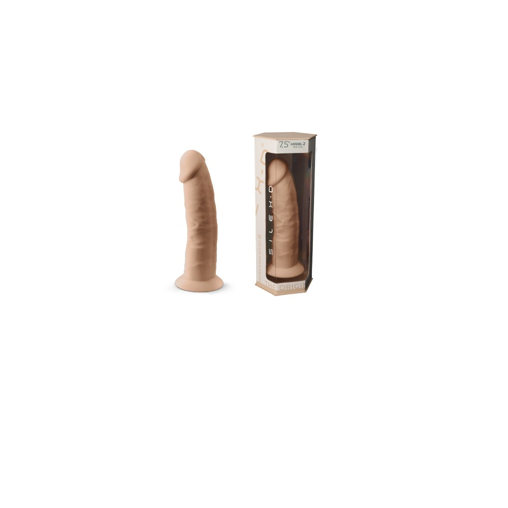 Silexd Model 2 (Flesh) – Silicone 7.5 Inch Dildo DONGS