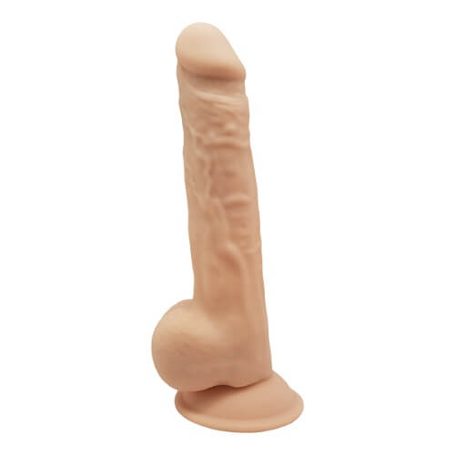 Silexd Model 1 Realistic Dual Density Silicone Dildo with Suction Cup (7 to 10 Inch) 9.5 Inch Flesh > Dildos > Realistic Dildos