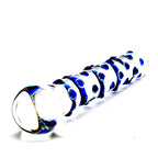 Loving Joy Spectrum Nubby Textured Glass Dildo – Hypoallergenic 18cm Length 2cm Diameter Dildo > Glass > Dildos