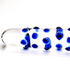 Loving Joy Spectrum Nubby Textured Glass Dildo – Hypoallergenic 18cm Length 2cm Diameter Dildo > Glass > Dildos