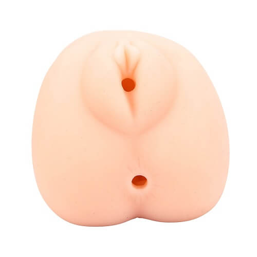 Loving Joy Realistic Vagina and Ass Male Masturbator – Stretchy TPR Male Masturbator with Ribbed Textures and 4.75 Inch Insertable Length Strokers - Manual