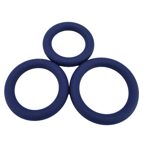 Loving Joy Thick Silicone Cock Rings 3 Pack – Comfortable Stretchy Silicone Cock Rings > Cock Ring > Sets