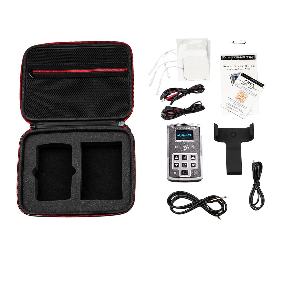 Electrastim Axis – Rechargeable Electro Sex Stimulator With Multiple Output Sensors And OLED Display Default Title E-STIM TOYS