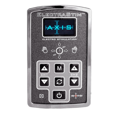 Electrastim Axis – Rechargeable Electro Sex Stimulator With Multiple Output Sensors And OLED Display E-STIM TOYS