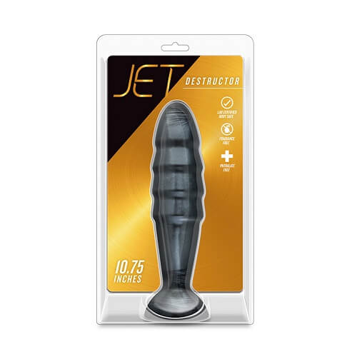 Jet Destructor Extra Large 10.75 Inch Butt Plug – Body Safe Butt Plug ANAL TOYS