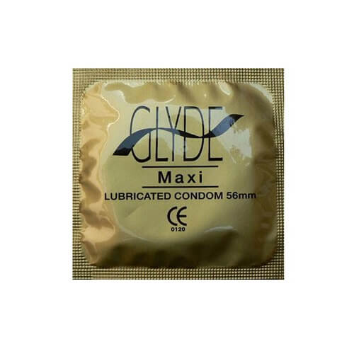 Glyde Ultra Maxi (Natural) – Extra Long Vegan Condoms 190mm Length 56mm Width 100 Pack Default Title Condoms
