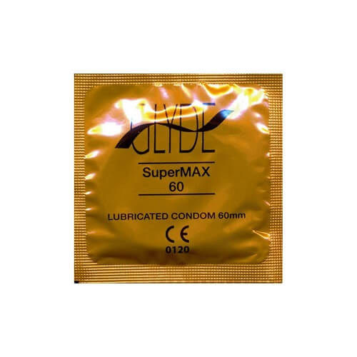 Glyde Ultra Supermax – Extra Large Vegan Condoms Bulk 100 Pack Secondary image