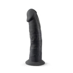 Silexd Model 2 Realistic Dual Density Silicone Dildo with Suction Cup (6 to 9 Inch) 7.5 Inch Black > Dildos > Realistic Dildos