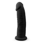 Silexd 9 Inch Model 2 Black Premium Silicone Dildo Dual Density Dildo Default Title > Dildos > Large Dildos