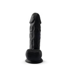 Silexd 8.5 Inch Black Realistic Dual Density Silicone Dildo with Suction Cup Base > Dildos > Realistic Dildos
