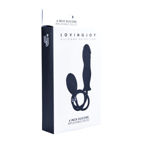 Loving Joy 6 Inch Silicone Inflatable Dildo – Silicone Inflatable Dildo > Anal Range > Tunnel and Stretchers