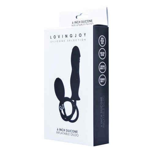 Loving Joy 6 Inch Silicone Inflatable Dildo – Silicone Inflatable Dildo > Anal Range > Tunnel and Stretchers